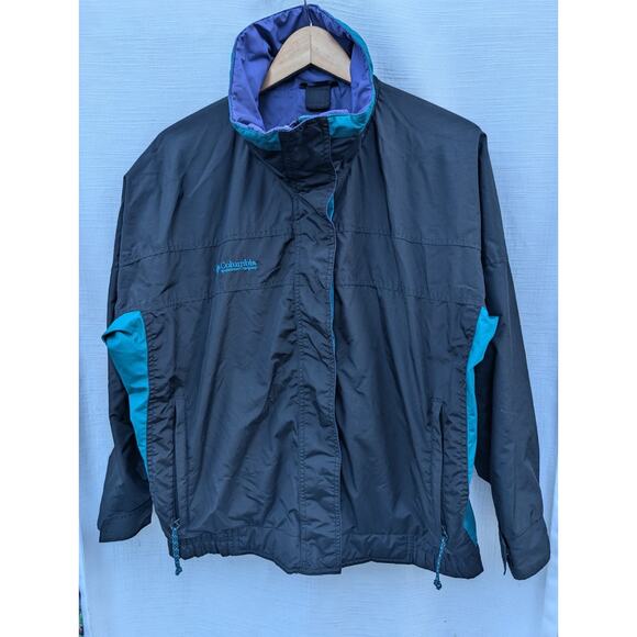 Vintage Columbia X Bugaboo Women's Full Zip Jacket Sz Medium Retro 90s Outdoors - Picture 2 of 7